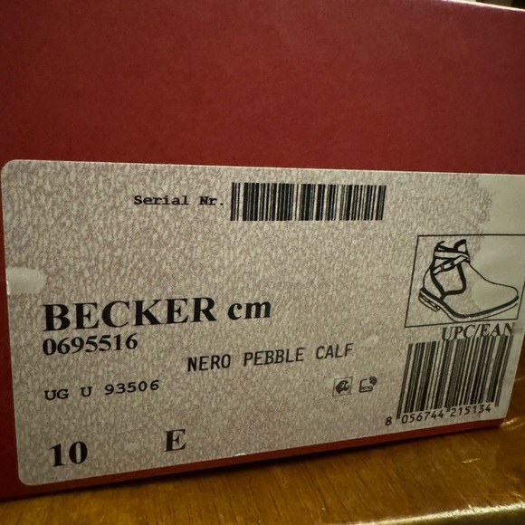 Salvatore Ferragamo Black/Nero 10E Becker Ankle Boot - Picture 2 of 5